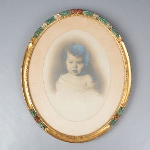 Oval Ahşap Çerçeve