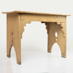 Sarı Okuma Sehpası