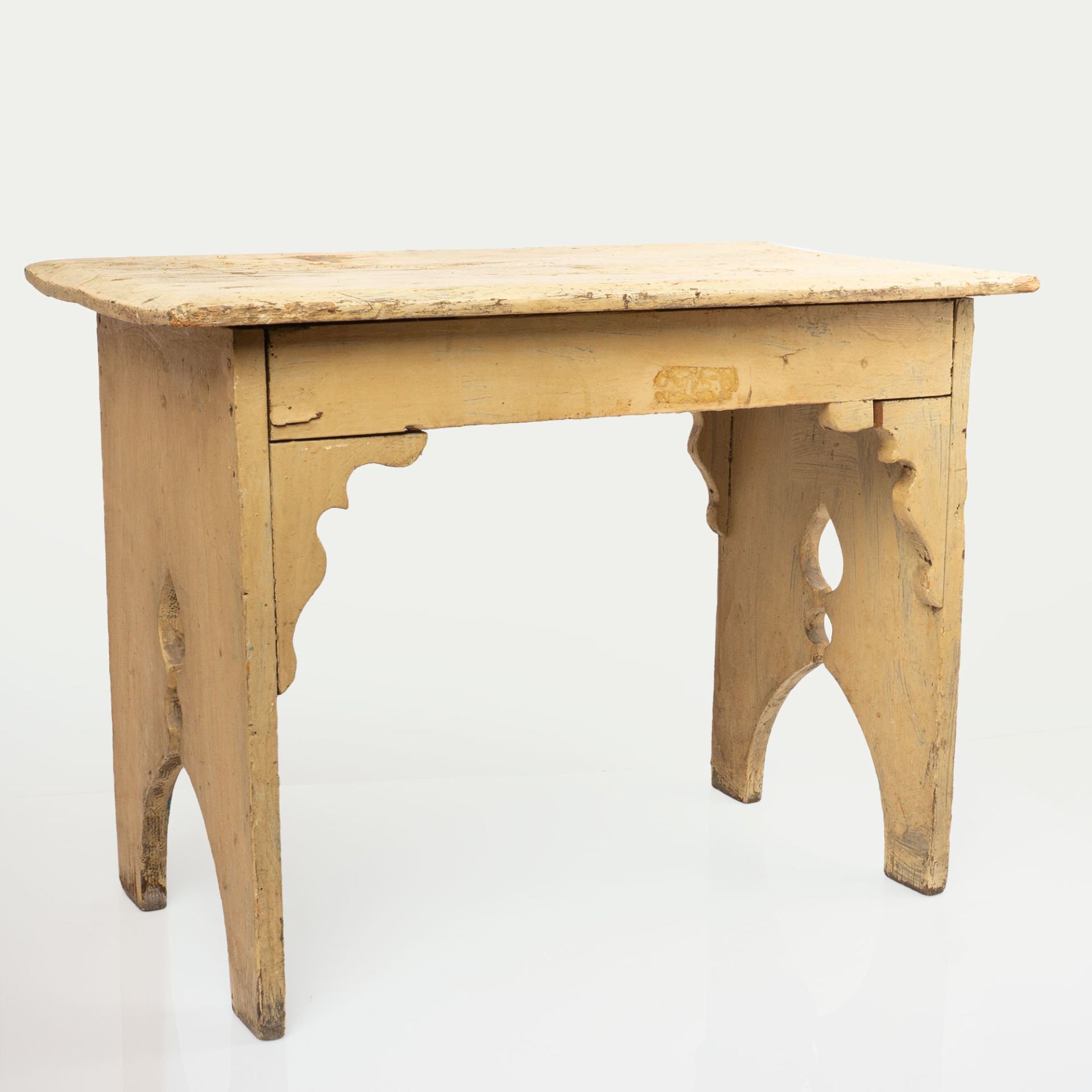 Sarı Okuma Sehpası