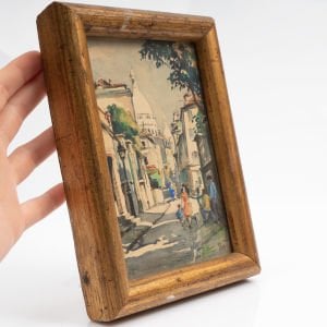 Fransız Montmartre Suluboya