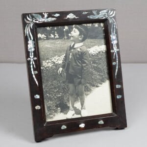 Sedef Kakmalı Ahşap Çerçeve