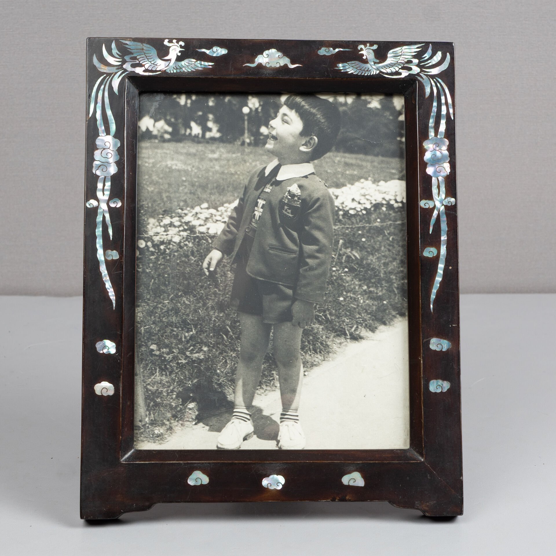 Sedef Kakmalı Ahşap Çerçeve