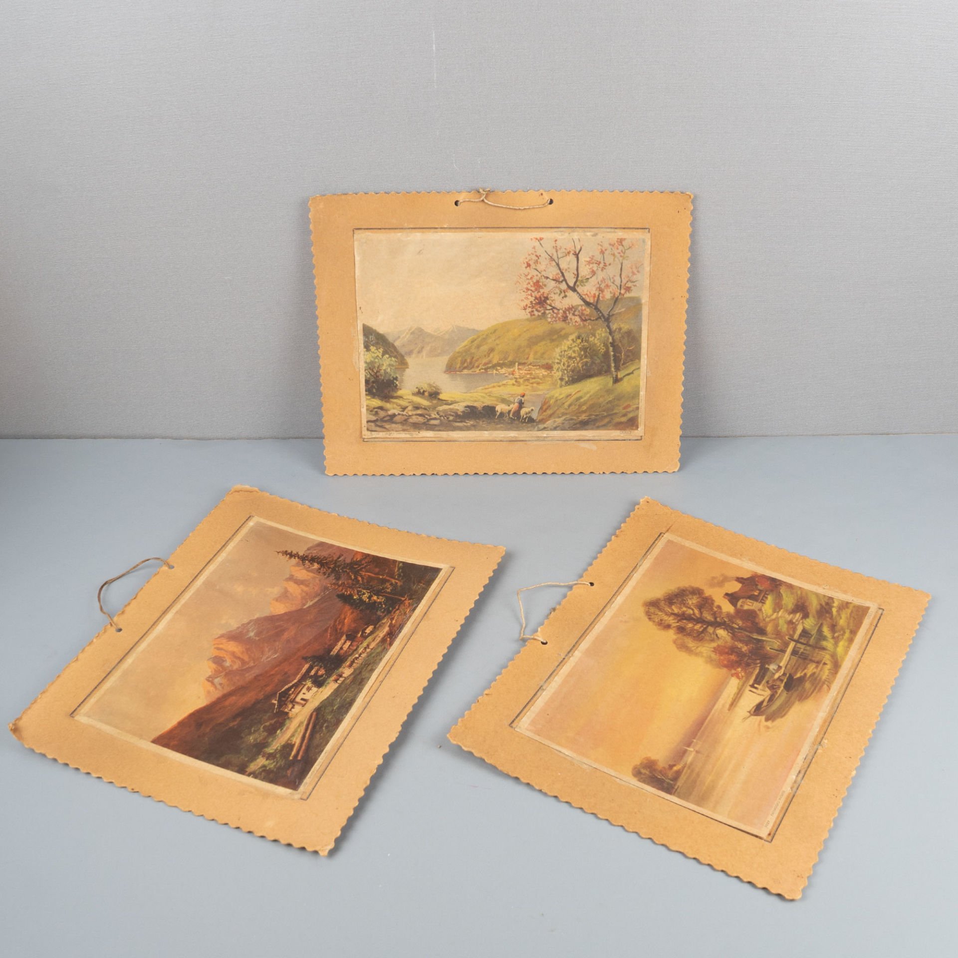 İtalyan 3’lü Baskı Resim