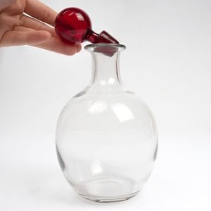 Kırmızı Tıpalı Koparma Karaf