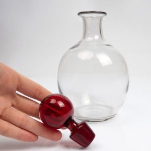 Kırmızı Tıpalı Koparma Karaf