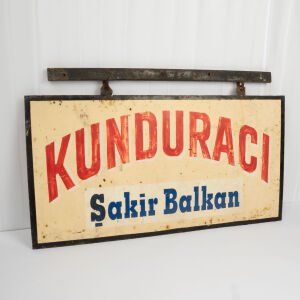 Kunduracı Şakir Balkan Tabelası