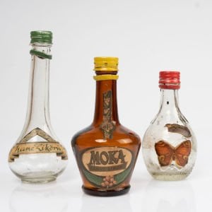 6 Minyatür Tekel Şişesi