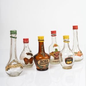 6 Minyatür Tekel Şişesi