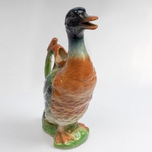 Majolica St Clement Ördek Sürahi