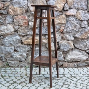 Ahşap Çiçek Sehpası