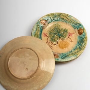 Balkabaklı Majolica Tabak