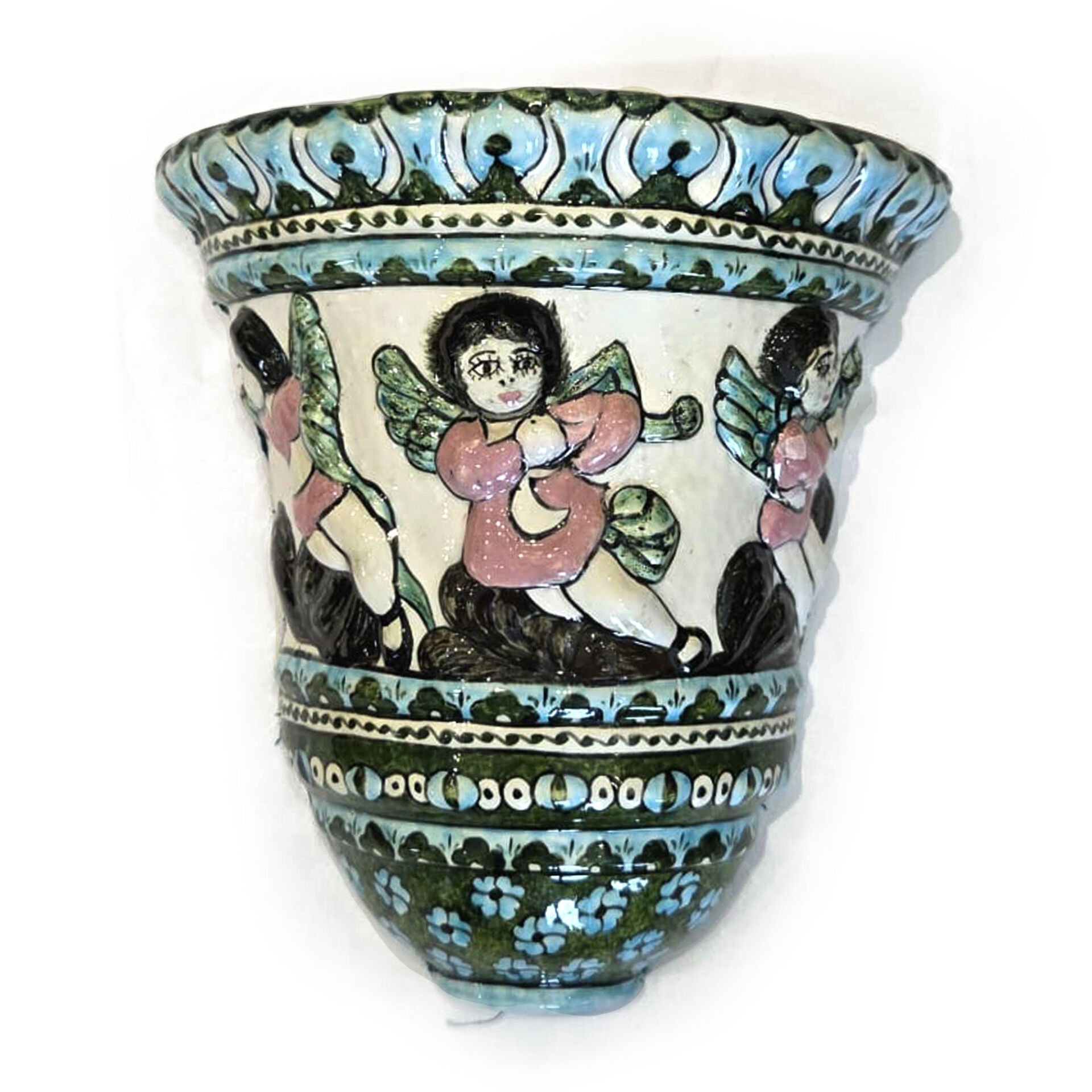 Kütahya Ömer Cesur Usta Duvar Vazosu