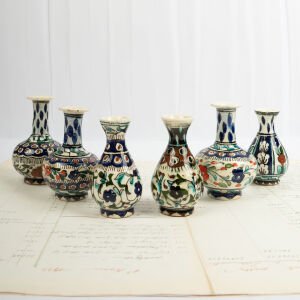 Çift Mini Kütahya Vazo - 2. Çift