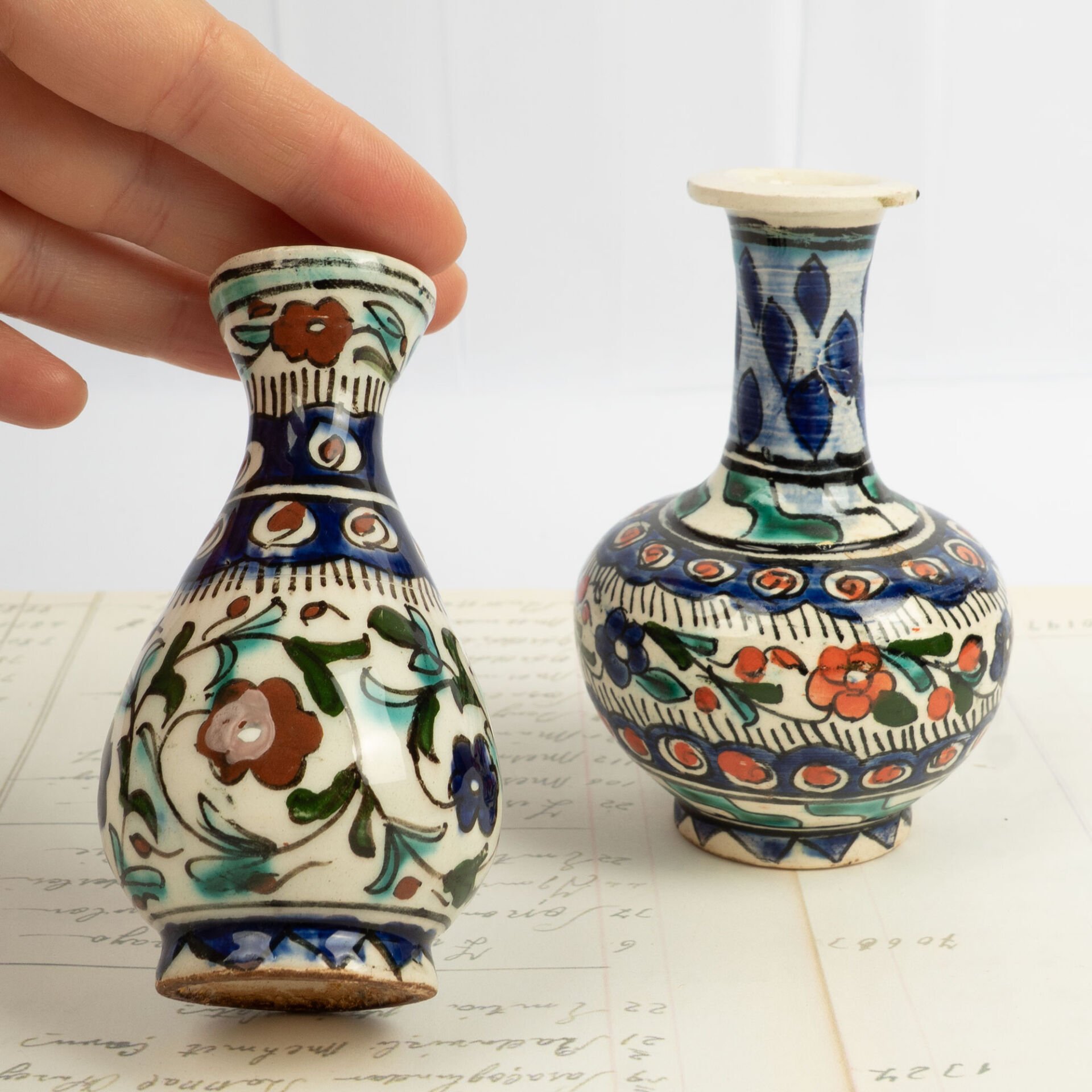 Çift Mini Kütahya Vazo - 1. Çift