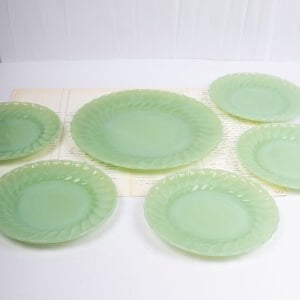 Anchor Hocking Jadeite Pasta Takımı