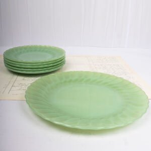 Anchor Hocking Jadeite Pasta Takımı