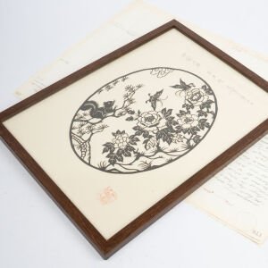 Sincap ve Kelebekli Kağıt Kesim