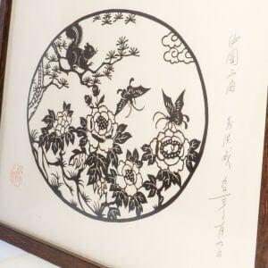 Sincap ve Kelebekli Kağıt Kesim