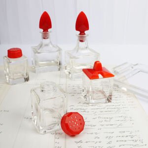 Kırmızı Kapaklı Tuzluk Seti