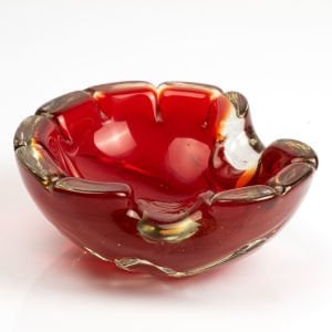 Murano Kırmızı Uranyumlu Küllük