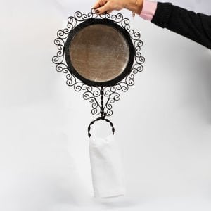 Ferforje Çerçeveli Zanaat Okulu Aynası