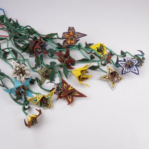 Boncuk İşleme Çiçek Demeti