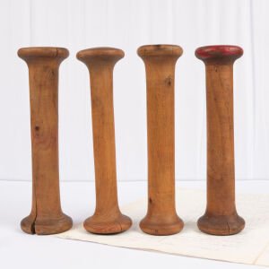 4 Uzun Ahşap Makara