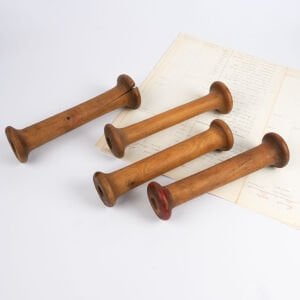 4 Uzun Ahşap Makara