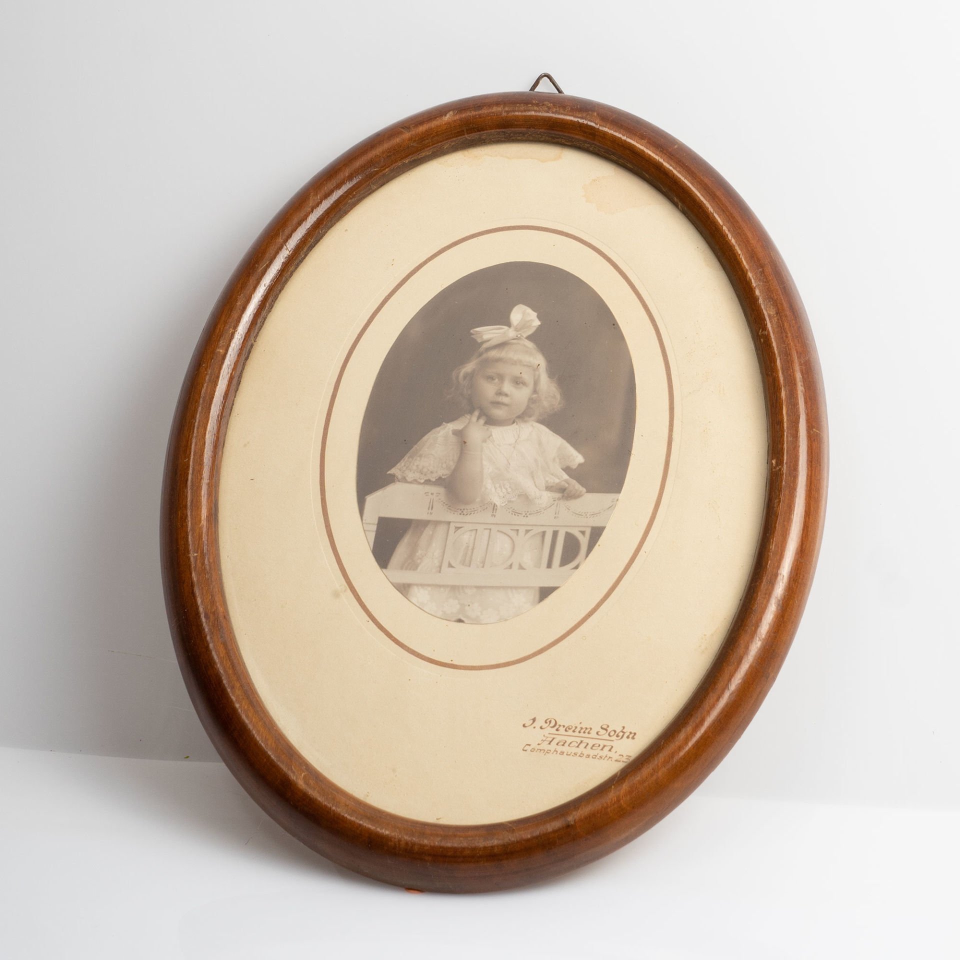 Oval Ahşap Çerçeve