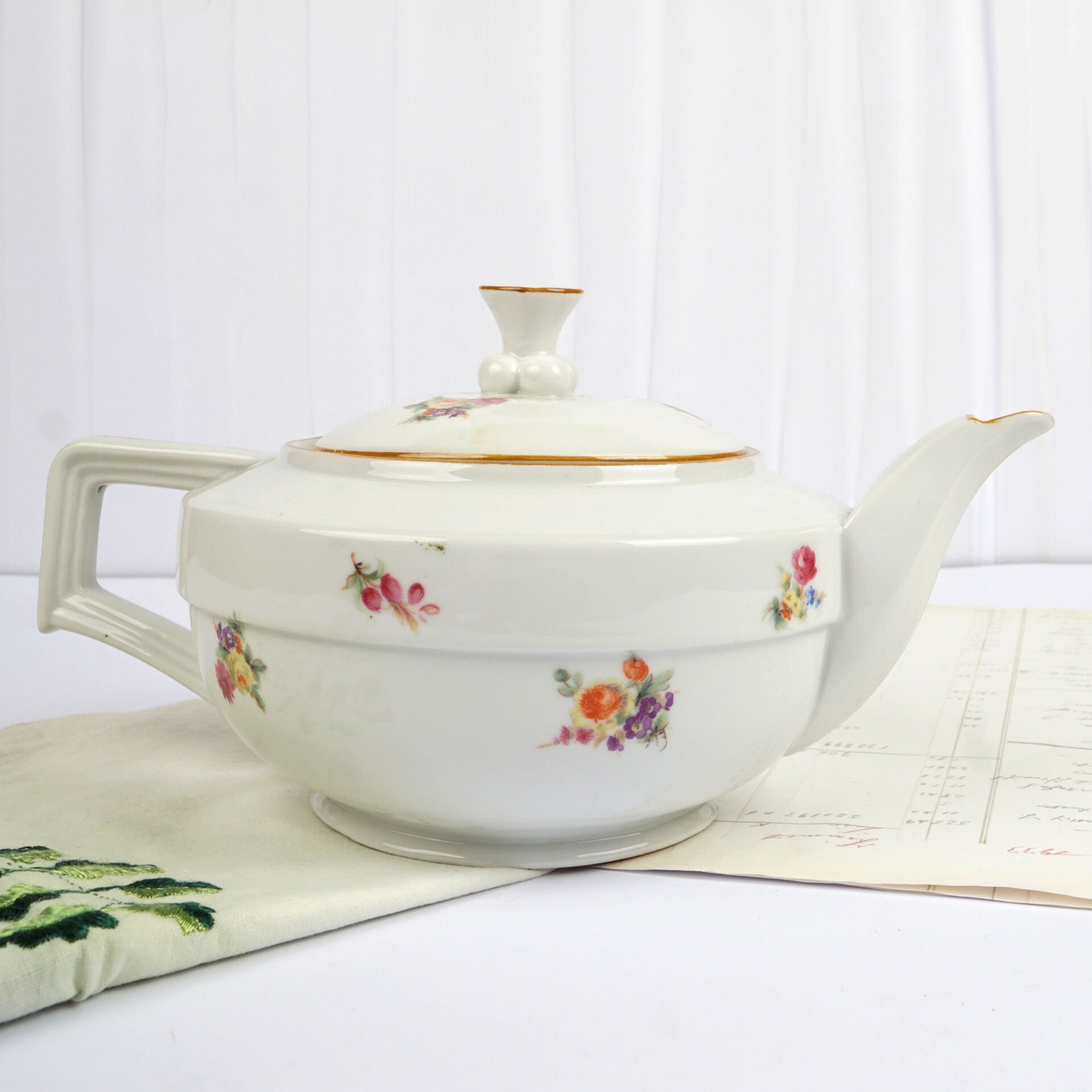 Karlovy Vary Porselen Çaydanlık