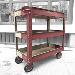 Sabre Sanayi Tipi Raflı Masa