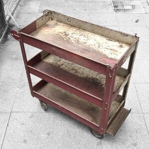 Sabre Sanayi Tipi Raflı Masa