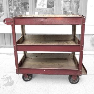 Sabre Sanayi Tipi Raflı Masa