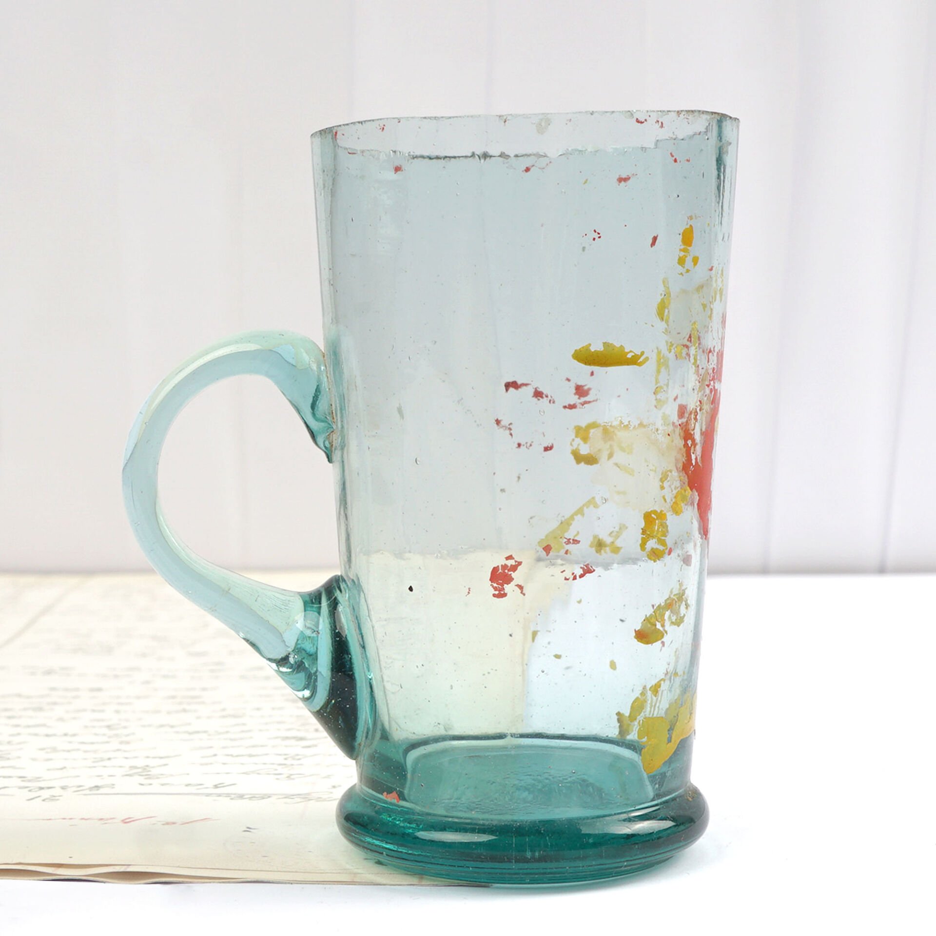 Köy İşi Kulplu Bardak