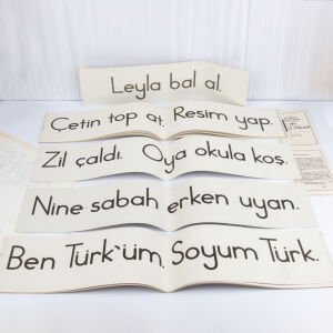 Sınıf Tahtası Okuma Fişleri