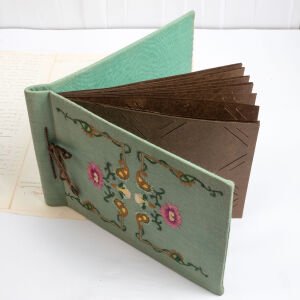 Elişi Keten Kaplı Albüm