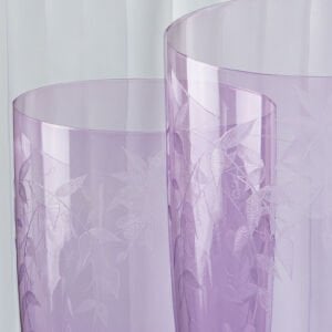 Kristal Çift Lila Vazo