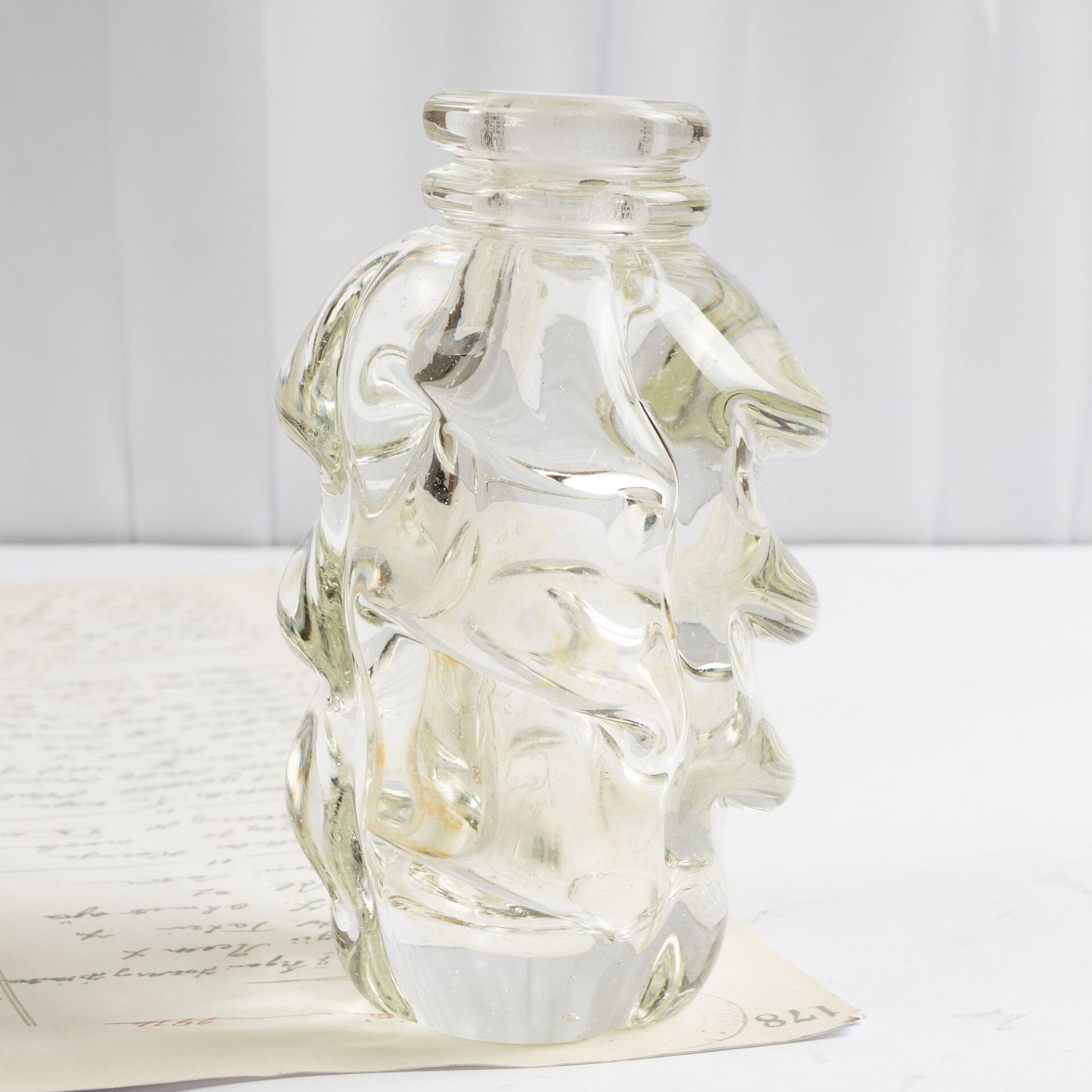 Baccarat Boğumlu Şişe - Mumluk