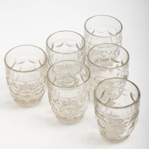 Baloncuk Desenli 5'li Bardak Seti