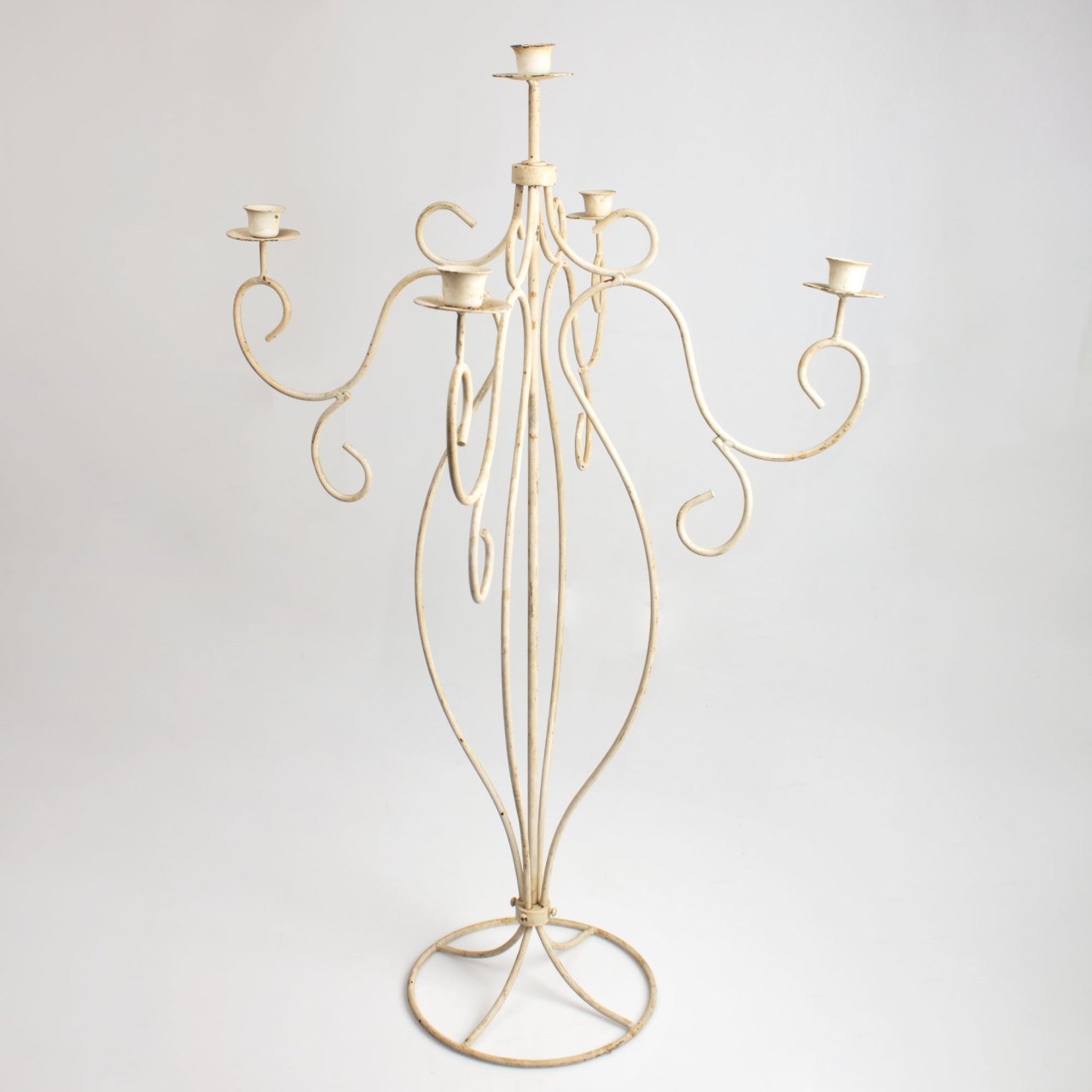 Ferforje Dört Kollu Şamdan