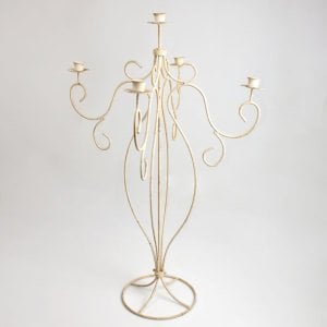 Ferforje Dört Kollu Şamdan