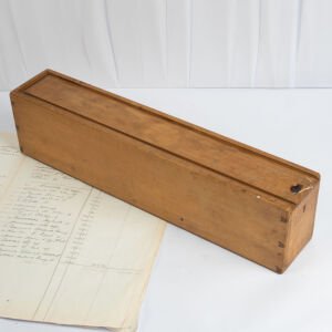 Sürgü Kapaklı Ahşap Kutu