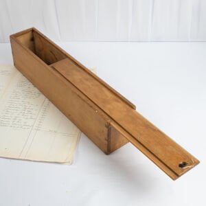 Sürgü Kapaklı Ahşap Kutu