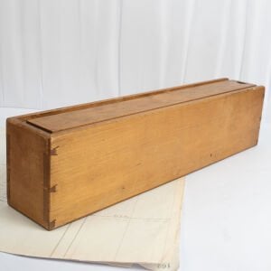 Sürgü Kapaklı Ahşap Kutu