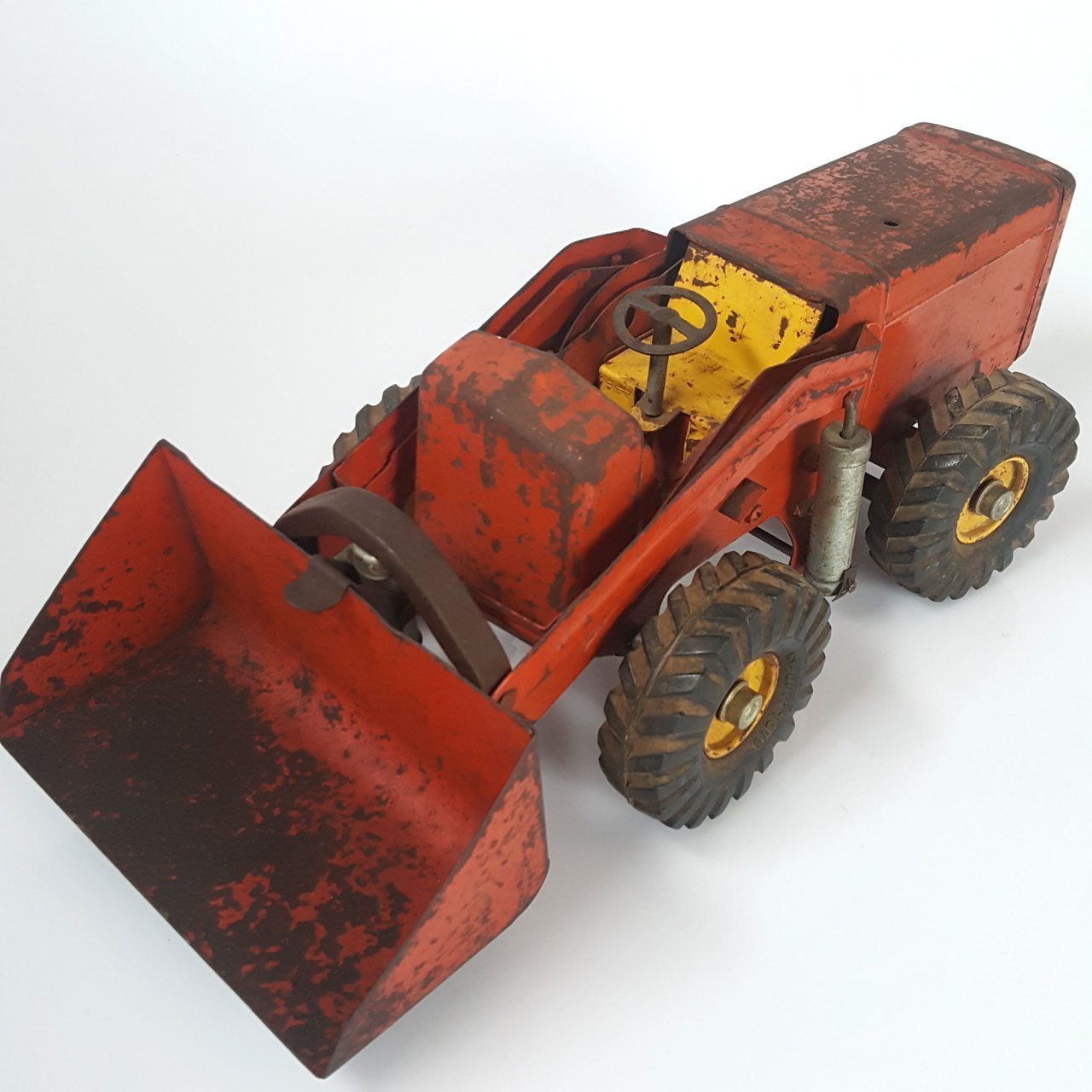 NY Lint Toys Kırmızı Dozer