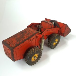 NY Lint Toys Kırmızı Dozer