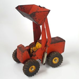 NY Lint Toys Kırmızı Dozer