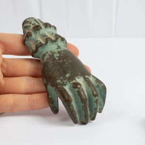 Bronz 'Hanım Eli' Kapı Kulpları Tip 2