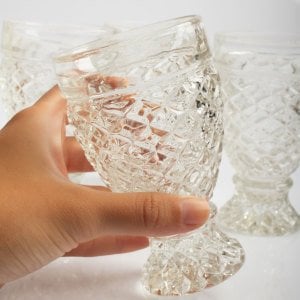 Baklava Desenli 4 Kadeh