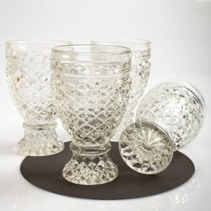 Baklava Desenli 4 Kadeh